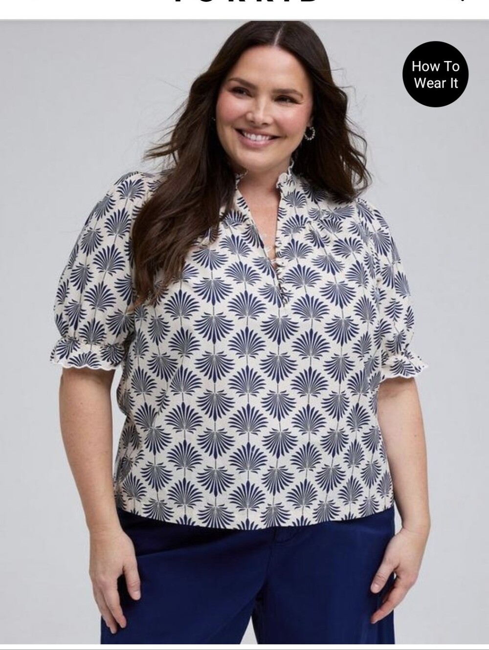 Torrid Belle Isle Top